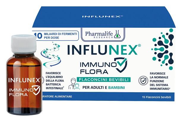 ND Influnex Immuno Flora 15 flacone