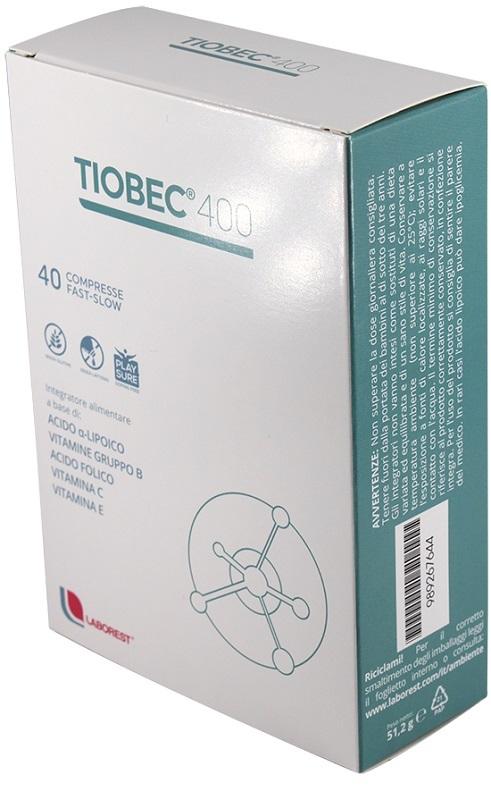 ND Tiobec 400 40 compresse Fast-slow