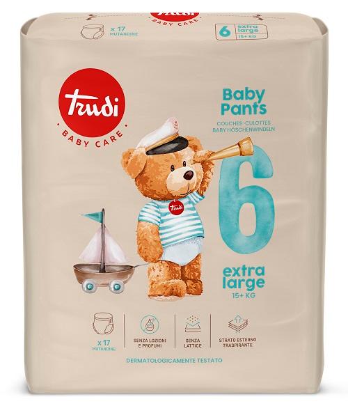 S I L C Trudi Baby Pants XL 15+KG 17 Pezzi