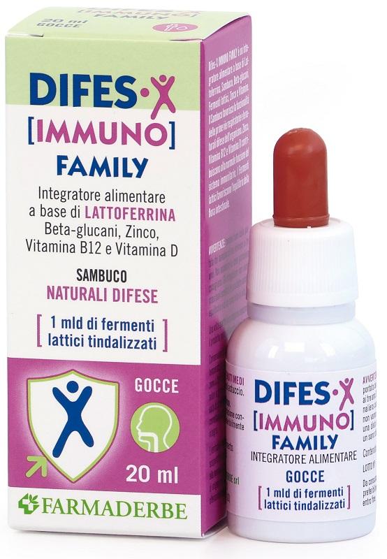 ND Difes-x Immuno Family gocce 20 ml