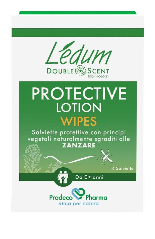 Prodeco Ledum DS Prot Lotion Wipes 14 Pezzi