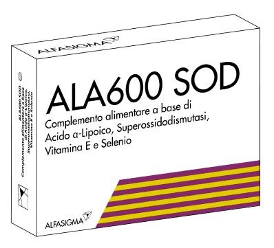 ND ALA600 Sod 20 compresse
