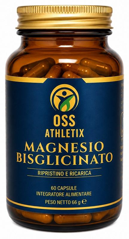 670Y Oss Athl Magnesio Bisgl 60 capsule